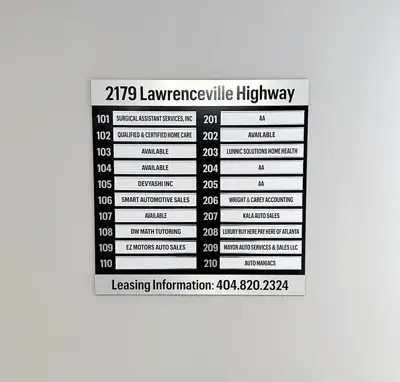 Directional Signage Photo